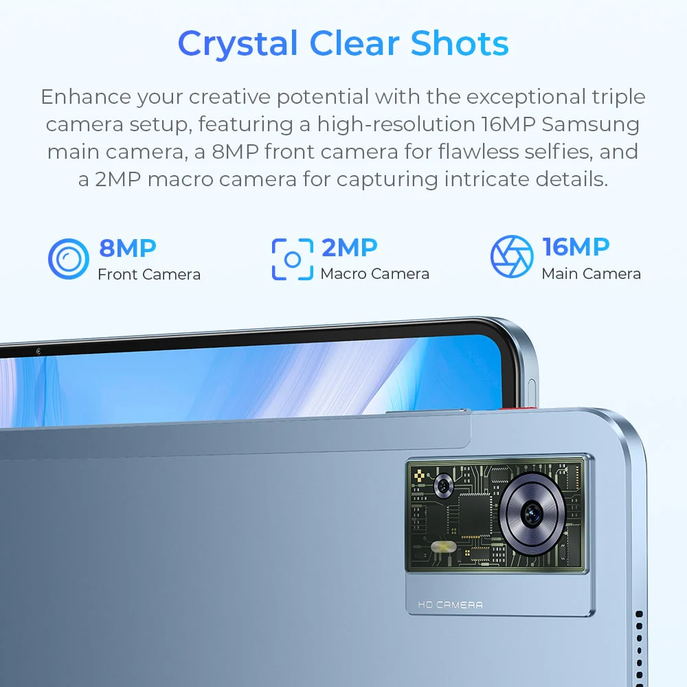 Oukitel OT5S 12-Zoll 2K Display 8250mAh Akku Android 14 OS Tablet - Image 9