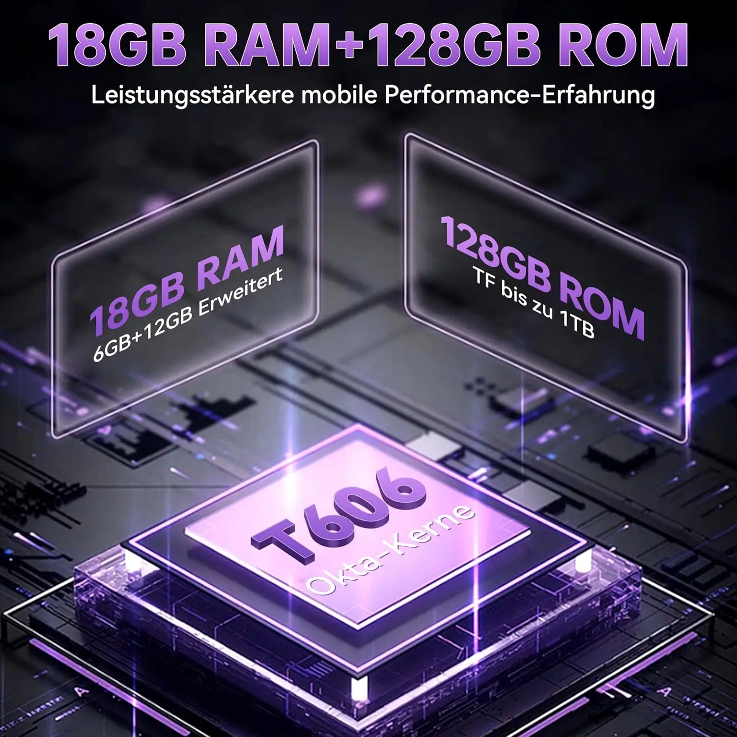 Oukitel C51 5150mAh Akku 9mm Ultra-dünnes Gehäuse SmartPhone（18GB+128GB） - Image 5