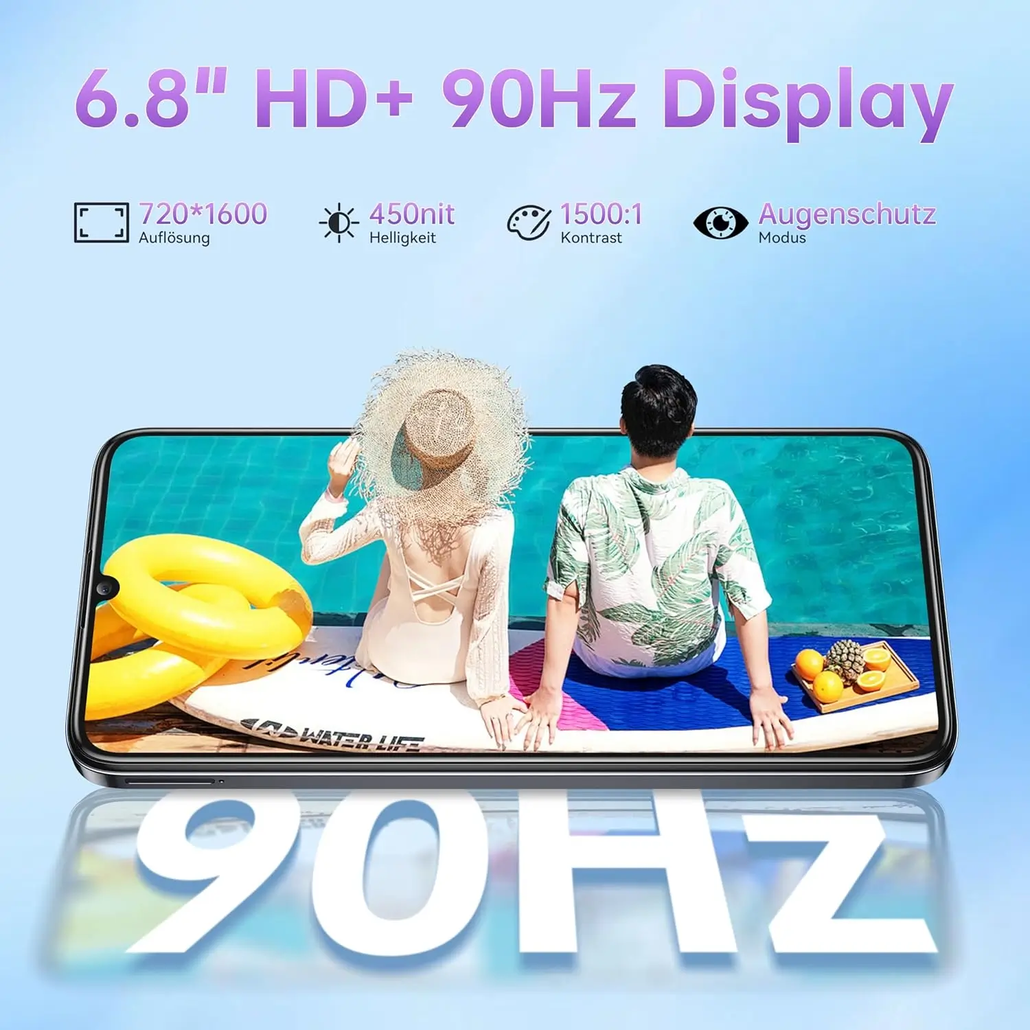 Oukitel C51 5150mAh Akku 9mm Ultra-dünnes Gehäuse SmartPhone（18GB+128GB） - Image 8