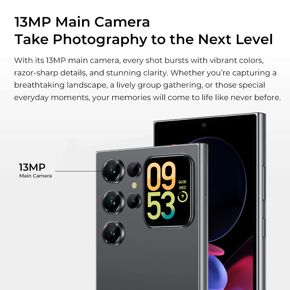 Oukitel C62 6.88-inch 5150mAh Battery 9.5mm Ultra-thin Body SmartPhone(4GB+128GB) - Image 11