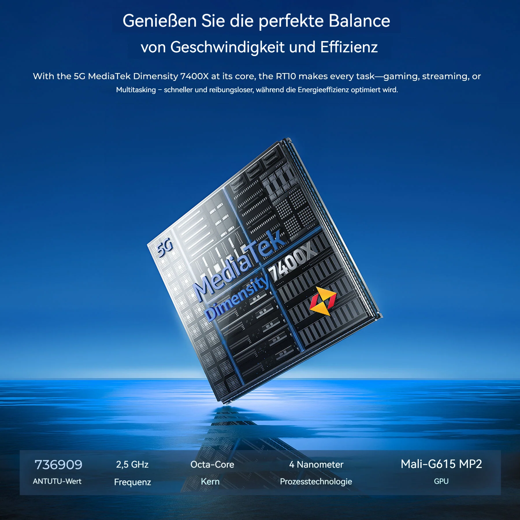 OUKITEL RT10 5G Robustes Tablet, 11-Zoll-Display, Dimensity 7400X, 25.000-mAh-Akku, 64-MP-Kamera, Android 15 (12 GB + 512 GB) - Image 7