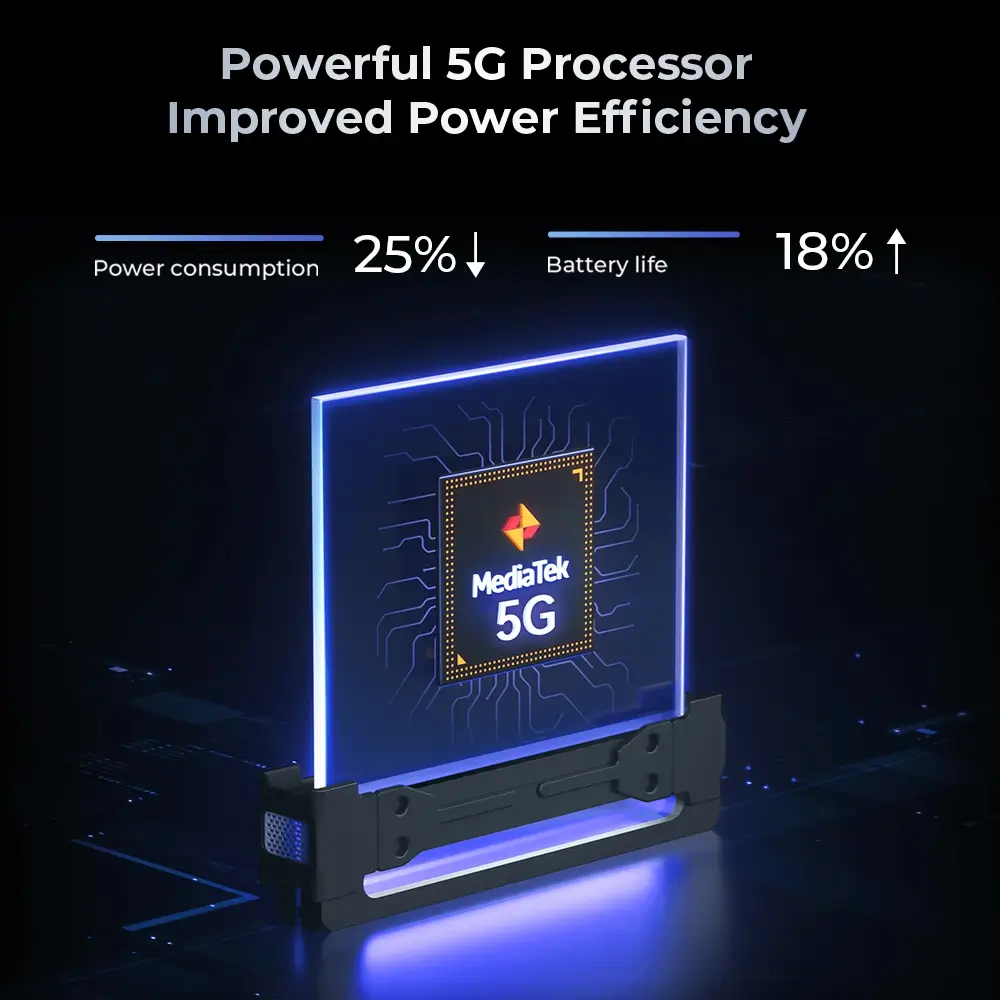 Oukitel WP35Pro 5G Rugged Phone 6.6'' HD+ Display 11000mAh Big Battery 64MP Camera Android 15(12GB+512GB NFC) - Image 7