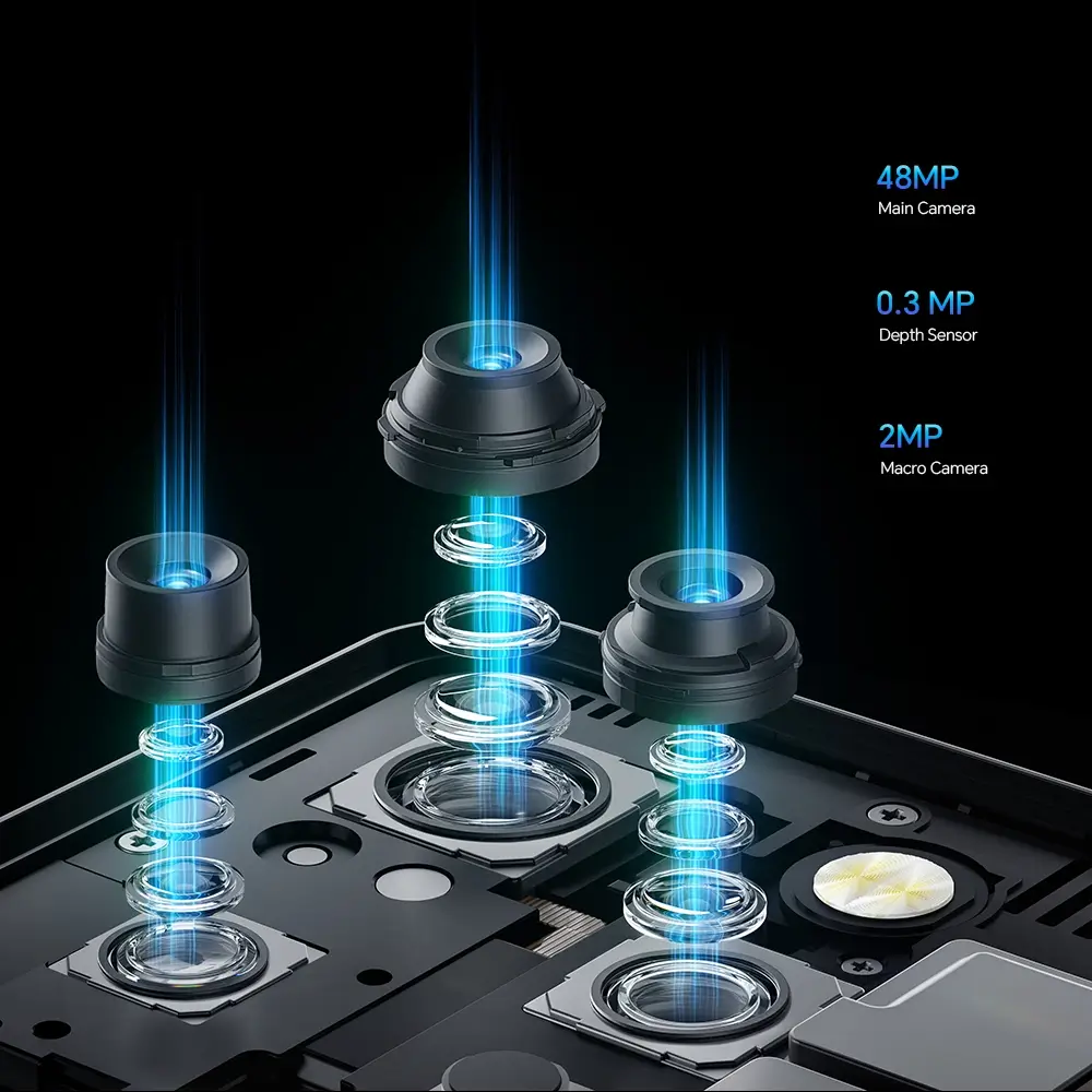 Oukitel WP52 Extrem dünnes 12mm 5G robustes Smartphone mit 6500mAh Akku (16GB+256GB). - Image 12