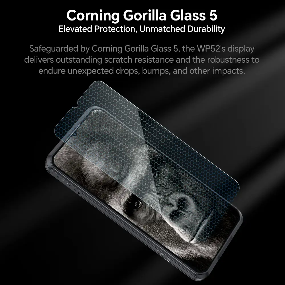 Oukitel WP52 Extrem dünnes 12mm 5G robustes Smartphone mit 6500mAh Akku (16GB+256GB). - Image 6