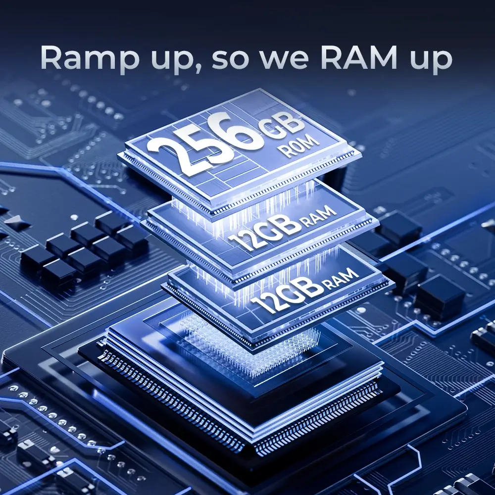 Oukitel RT7 5G 10-Zoll 32000mAh Akku IP68 IP69K Android 15 Rugged-Tablet (12+514 GB) - Image 7